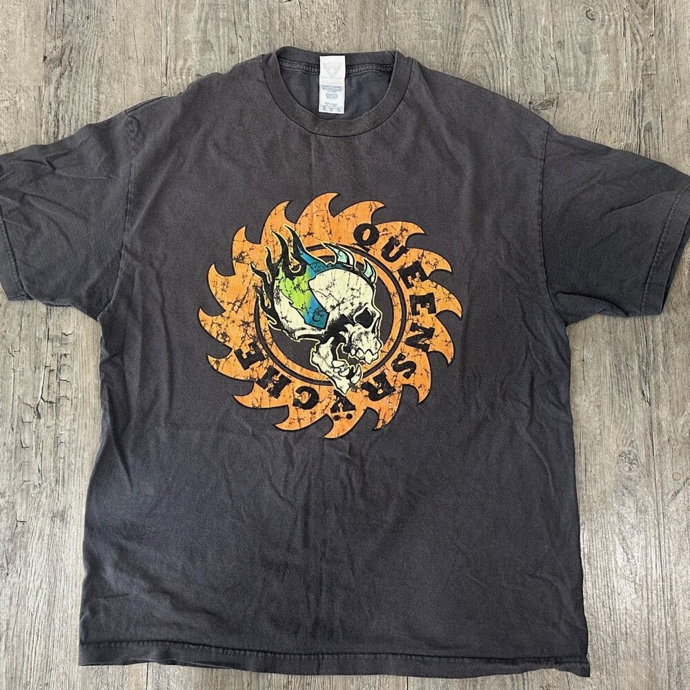 Vintage 2006 Rare Logo Queensryche Operation Mindcrime 2 Tour Concert T Shirt XL